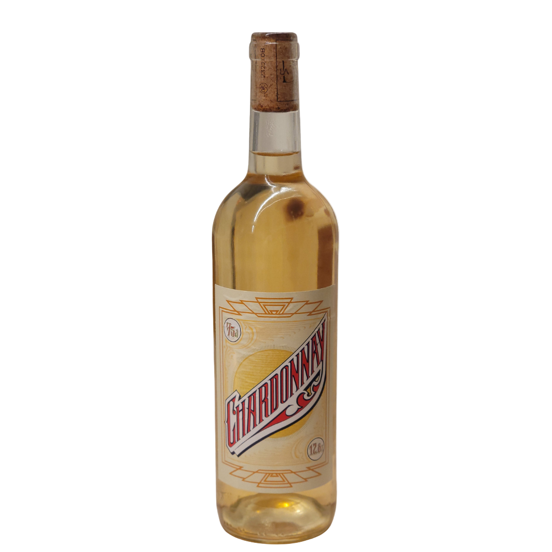 French Paysan Blanc “Pas de la Dame” 75 cl — Pays d’Oc Chardonnay