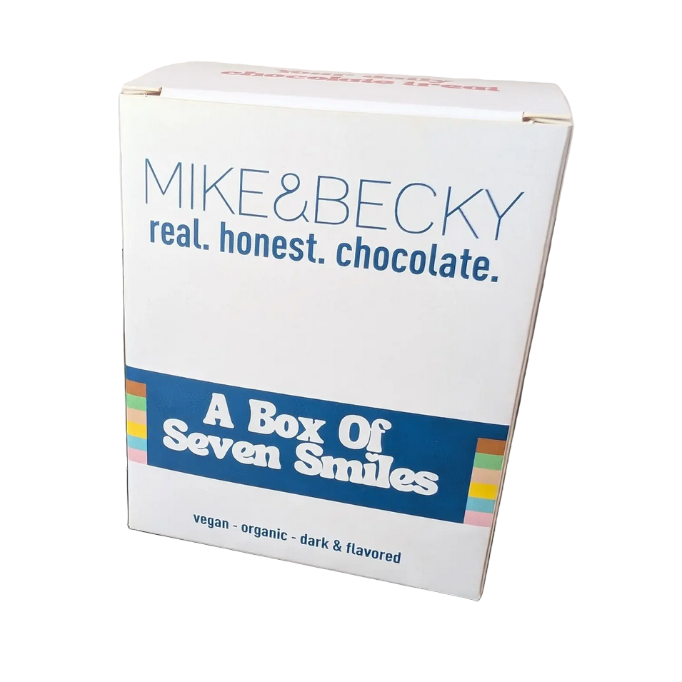 Mike & Becky - Tablette - Box of 7 smiles - Mini bar collection