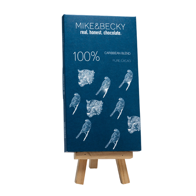 Mike & Becky - Tablette - Caribbean Blend – Pure Cacao 100%