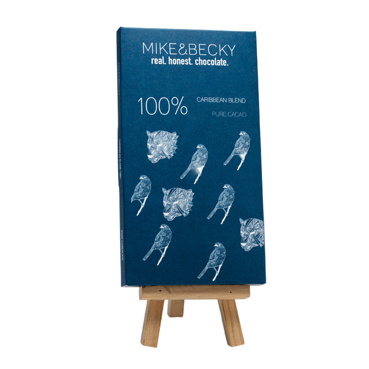 Mike & Becky - Tablette - Caribbean Blend – Pure Cacao 100%