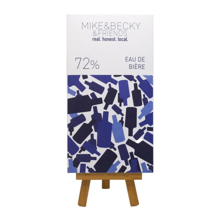 Mike & Becky - Tablette - Eau de Bière - Maya Mountain 72% + Eau de Bière
