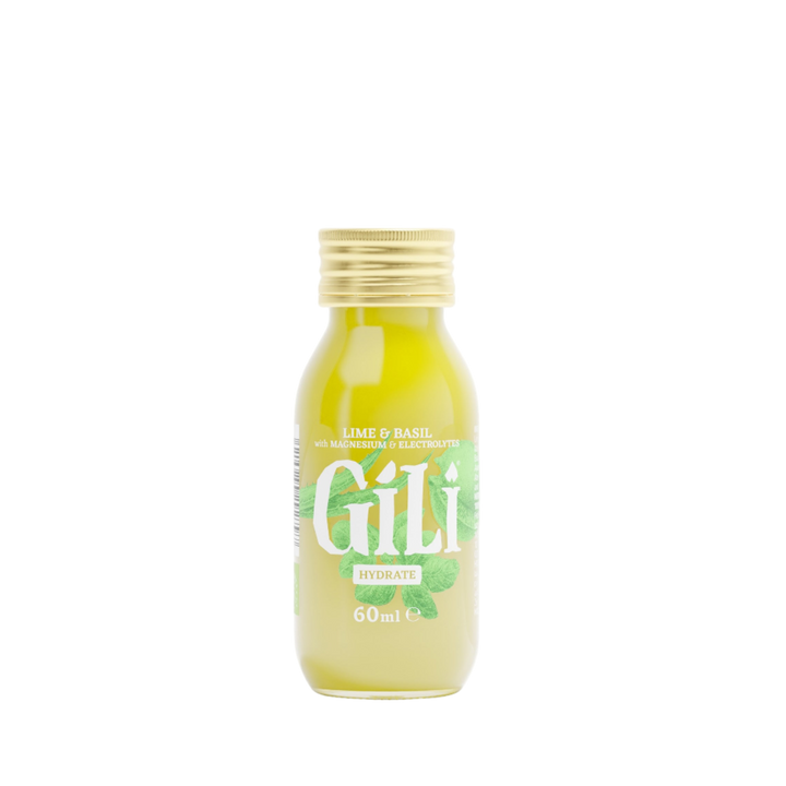 Gili - Hydrate Elixir - Citron Vert & Basilic, Aloe Vera, Magnesium + Potassium