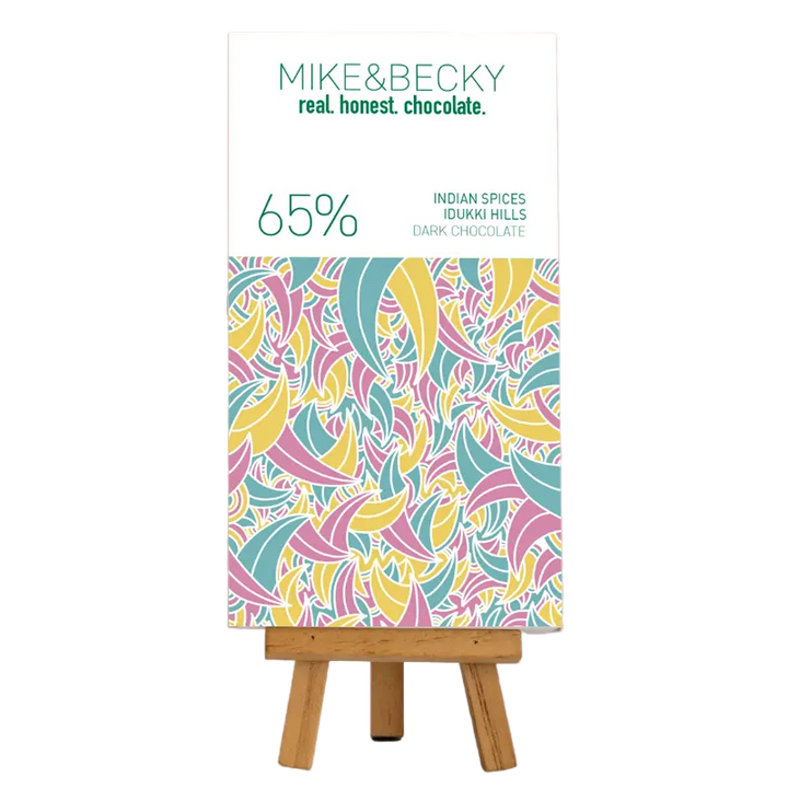 Mike & Becky - Tablette - Indian Spices 65% - La Gina + 6 Spices - Dominican Republic
