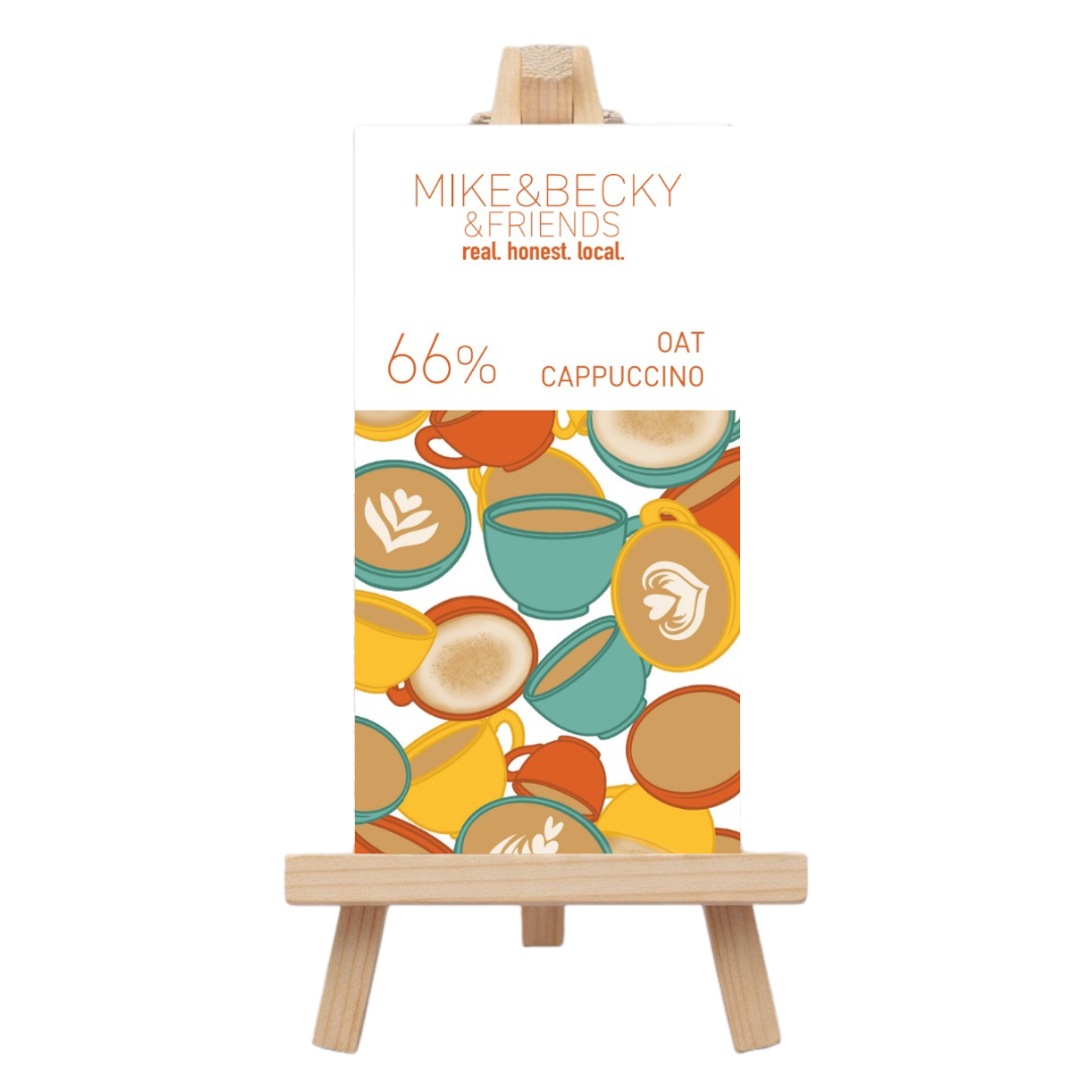 Mike & Becky - Tablette - Macchiato 60% - La Gina Milk Chocolate + Specialty Coffee