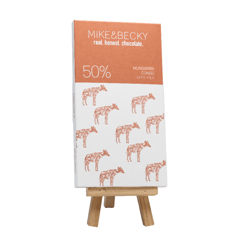 Mike & Becky - Tablette - Mungamba Dark Milk 50% - Congo