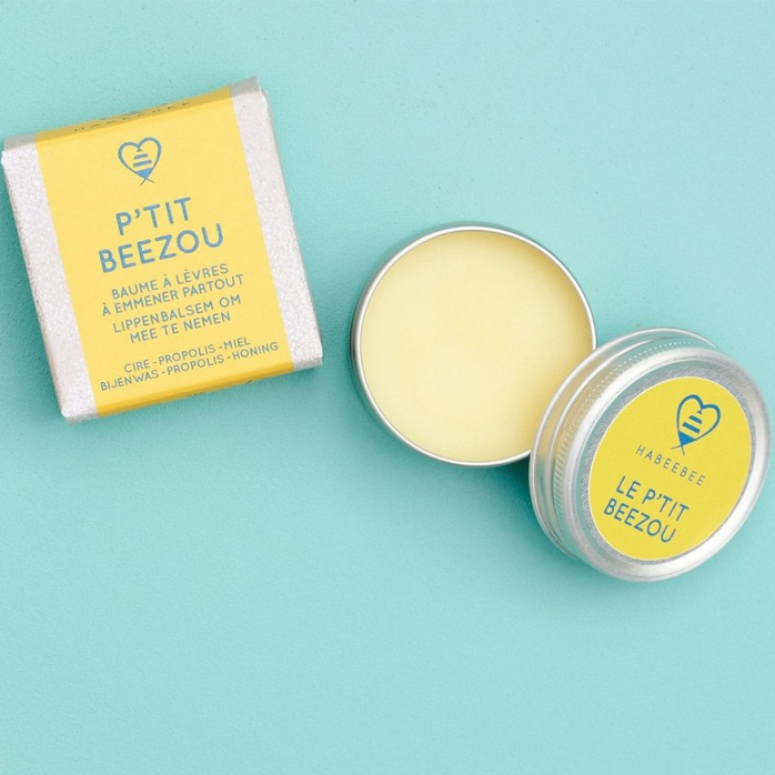 Habeebee - Baume à lèvres naturel miel & propolis P’TIT BEEZOU
