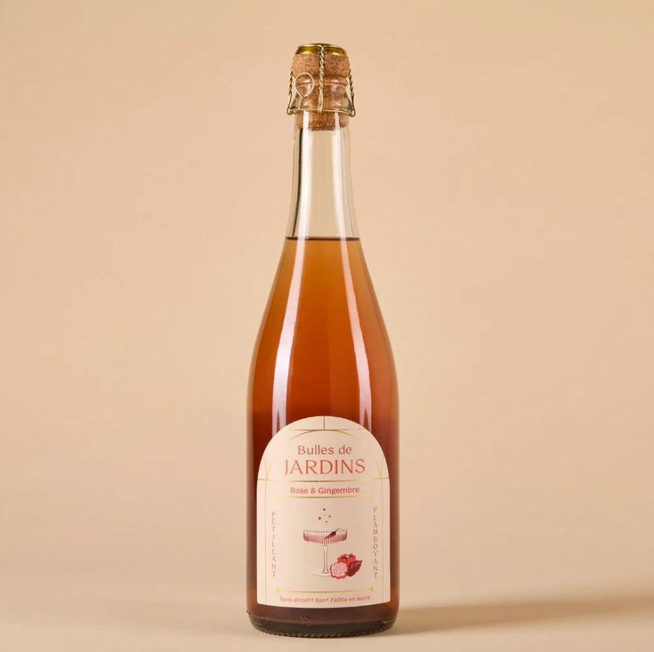 Jardins - Bulles de Rose & Gingembre - 75 cl