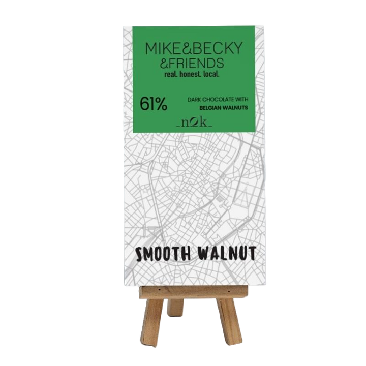 Mike & Becky - Tablette - Smooth Walnut - Idukki Hills + Walnuts 61%